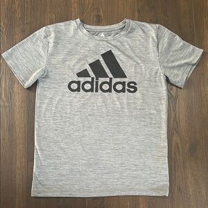 Adidas Kids Heather Gray Tee
